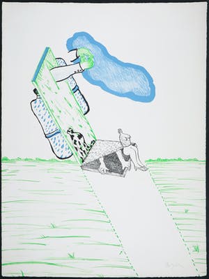 Hannes Postma - Litho, Zonder titel kopen? Bied vanaf 1!