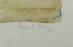 Bernard Charoy - Litho, Meisje op het strand kopen? Bied vanaf 1!