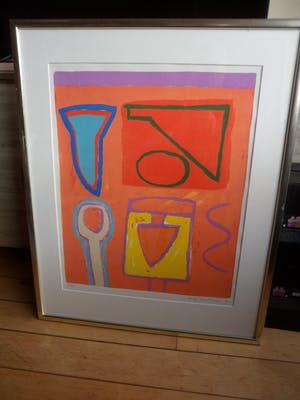 Dolf Verlinden - Zeefdruk. Titel, "AHC" kopen? Bied vanaf 80!