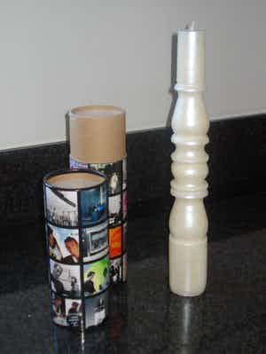 Marcel Wanders - Grote kaars in koker verkocht voor € 22!