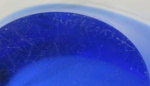 Paul Kedelv - Blauwe Coquille schaal kopen? Bied vanaf 50!