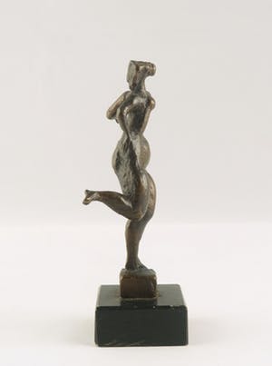 Piet van Heerden - Brons, Staand naakt kopen? Bied vanaf 10!