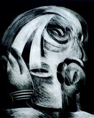 Martin Engelman - ets/ aquatint - 1969 - oplage 15 stuks verkocht voor € 40!