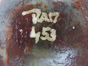 Ru de Boer - Keramiek vaasje in blauw en bruin kopen? Bied vanaf 55!