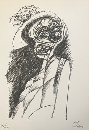 Hugo Claus - Mooie litho - gesigneerd - 1978 - 80/100 kopen? Bied vanaf 75!