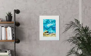 Eugène Eechaut - Bunte abstrakte Landschaft - Pfeiffer Gallery Ausstellung 1977 kopen? Bied vanaf 40!