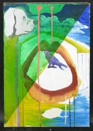 Ruud Lanfermeijer - Olieverf op doek, Heim kopen? Bied vanaf 35!