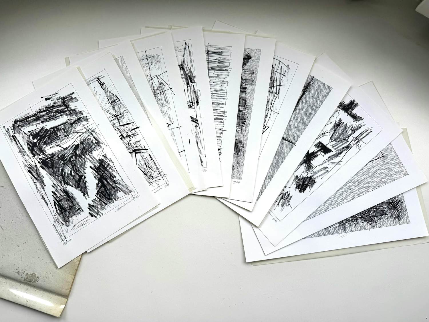 AcheterJan Schoonhoven - Formatie 12 Zeefdrukken in Portfolio. Allen handgesigneerd (Zeldzaam).? Enchérissez de 2950!