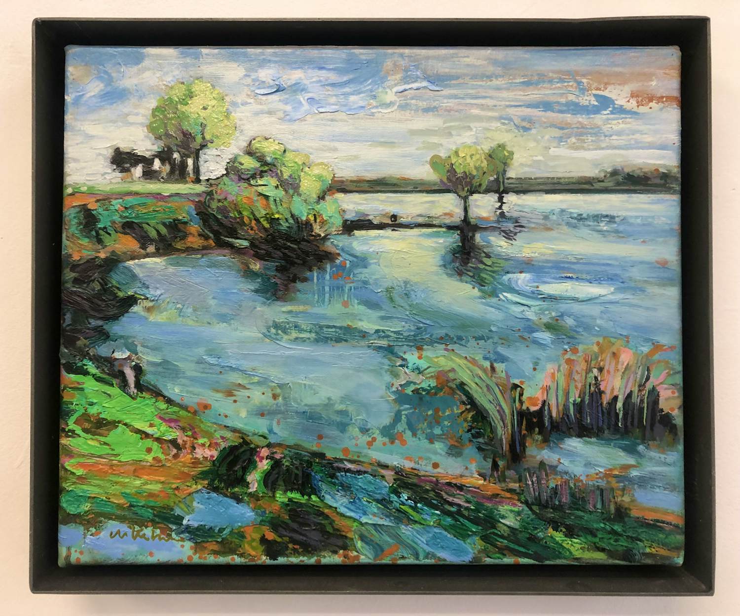 Ditte Brouwers - rivier gezicht kopen? Bied vanaf 495!