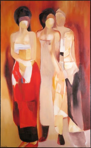 Hans van den Berg - Giclée op doek, Bordeaux (Groot) kopen? Bied vanaf 70!