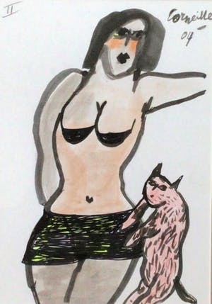 Corneille - Originele Aquarel! kopen? Bied vanaf 1250!