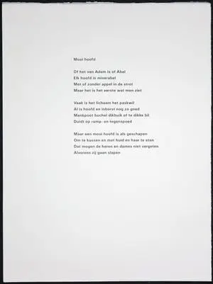 Jef Diederen - Mooi Hoofd kopen? Bied vanaf 180!