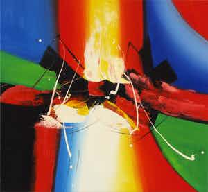 Lee Cole - zonder titel verkocht voor € 50!