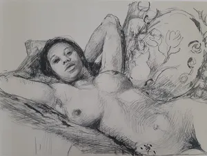 Aat Veldhoen - Surinaams meisje, naakt kopen? Bied vanaf 50!