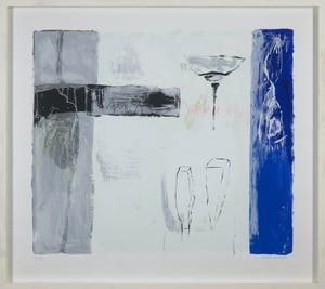 Anna Verrijt - Zeefdruk, Brokstukken I - Ingelijst kopen? Bied vanaf 1!