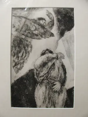 Marc Chagall - ADAM und EVA - VISION ELIAS - ISRAEL befreit von BABYLON kaufen? Bieten Sie von 200!