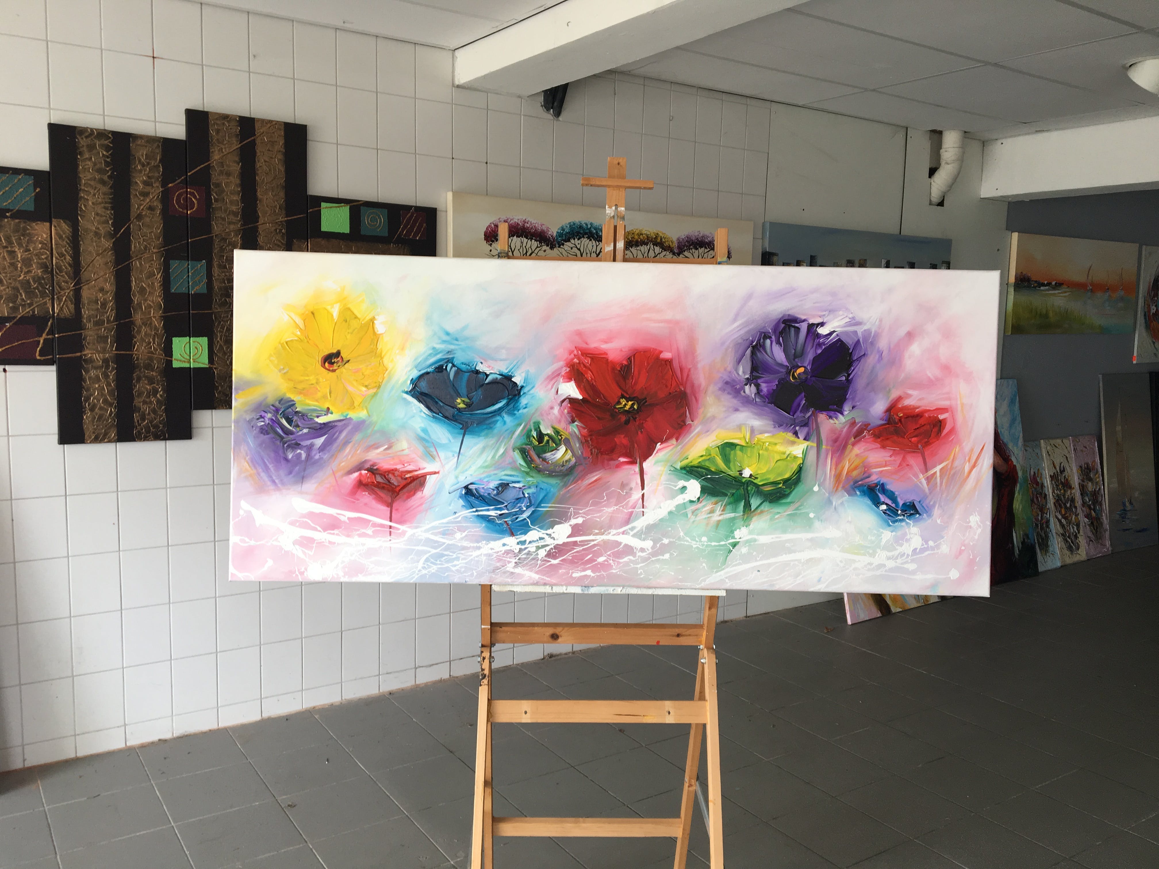 Gena Genadyj - Fantasie bloemen kopen? Bied vanaf 250!