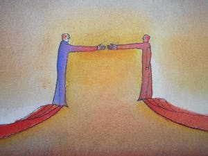 Jean Michel Folon - De Ontmoeting / La Rencontre kopen? Bied vanaf 50!