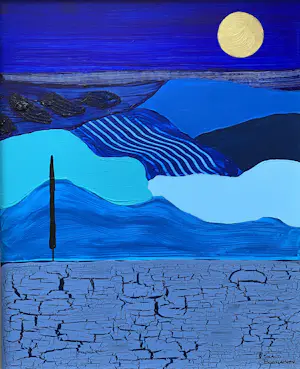 Ronald Boonacker - Landschap Méditeranée (certificaat van echtheid) kopen? Bied vanaf 125!