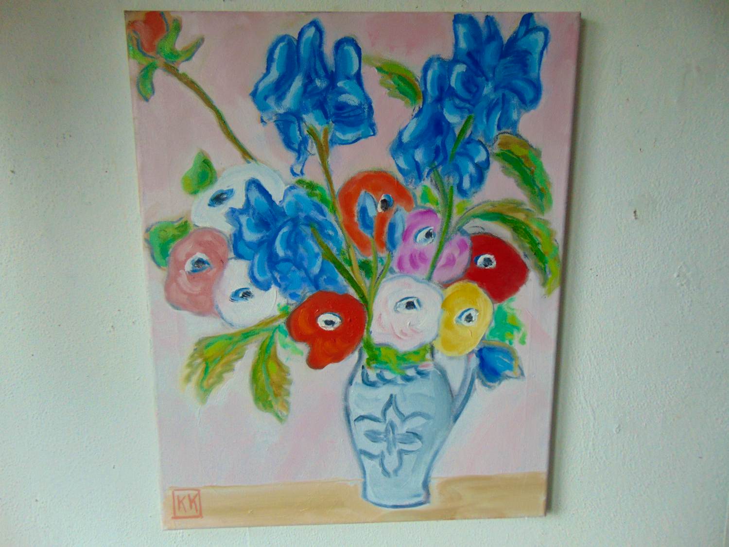 Keimpe Kootstra - Monnikskap en anemonen. kopen? Bied vanaf 350!