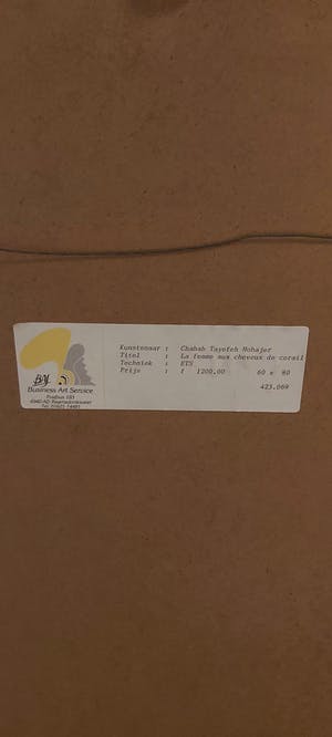 Chabab Tayefeh Mohajer - La femme aux cheveux de corail kopen? Bied vanaf 40!