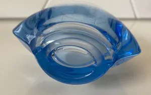 Per Lutken - Aqua blauw glazen vaasje - Holmegaard kopen? Bied vanaf 1!