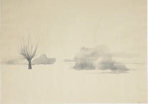 Wim de Bruin - Inkt en aquarel, Lek kopen? Bied vanaf 1!