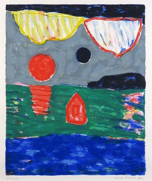 Harrie Gerritz - Litho, Zonder titel - Ingelijst kopen? Bied vanaf 35!