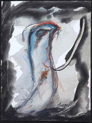 Serge Vandercam - Aquarel, Zonder titel kopen? Bied vanaf 175!