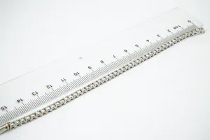 Chique Wit-gouden (14krt) & diamanten (2.40ct) "Tennis" dames-armband kopen? Bied vanaf 680!