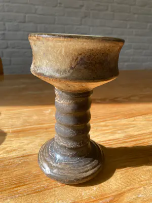 Keramische industrie Loré - Loré Beesel vaas aardewerk, jaren 60 Lore, door Matt Camps, keramiek Nederland kopen? Bied vanaf 45!