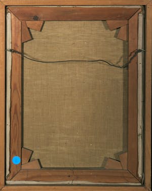 Rudolf Hendrik Oldeman - Olieverf op doek, Gezicht op een grachtje met brug - Ingelijst kopen? Bied vanaf 40!