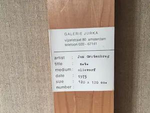 Jan Grotenbreg - zonder titel kopen? Bied vanaf 700!