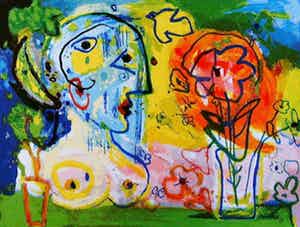 Hans Truijen - Bloemen voor Gea verkocht voor € 60!