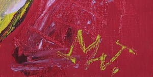 Martin van Wordragen - Olieverf op doek, Etende Indiaanse - Ingelijst kopen? Bied vanaf 200!