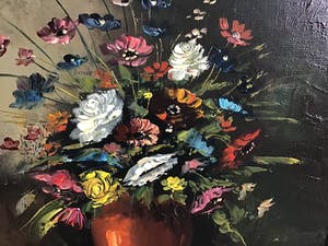 Rick Theunissen - Pot met bloemen. kopen? Bied vanaf 1!