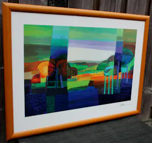 Ton Schulten - Ingelijste kleurenzeefdruk kopen? Bied vanaf 595!