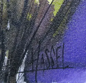 Ad van Hassel - Acryl op doek, Bloemen - Ingelijst (Groot) kopen? Bied vanaf 100!