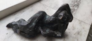 Niet of onleesbaar gesigneerd - Massief bronzen beeldje JVG kopen? Bied vanaf 1!