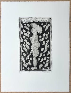 Lucebert - Ets en gedicht | Paradijs (kleine oplage) kopen? Bied vanaf 150!