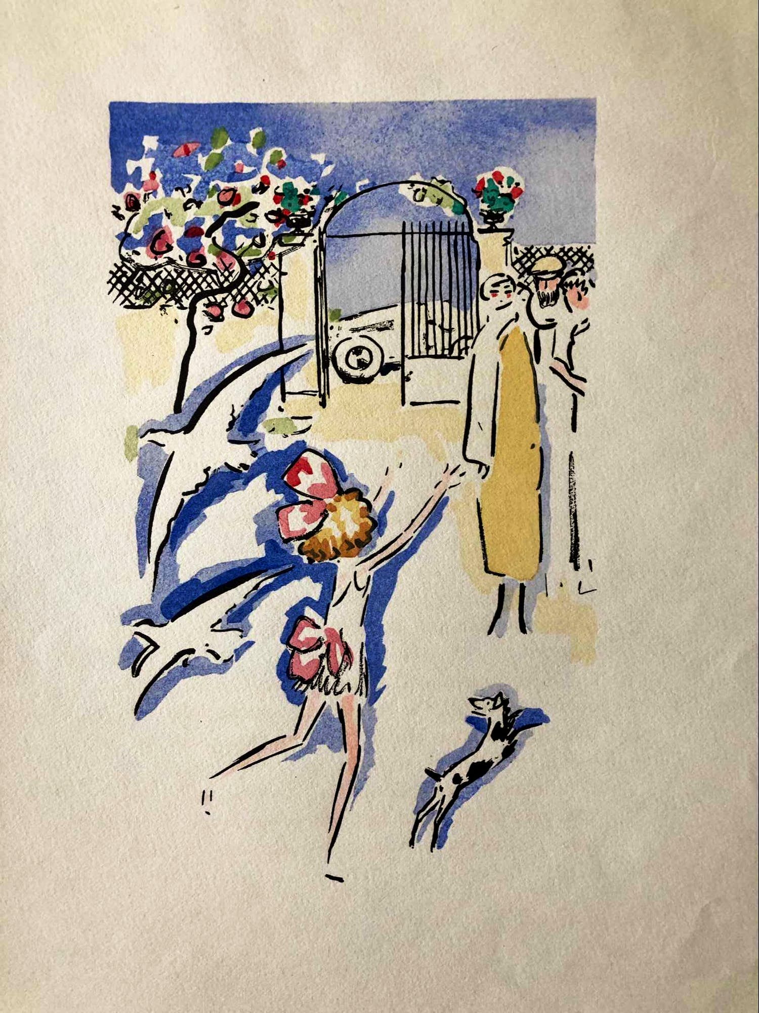 Kees van Dongen - Kees van Dongen - In het park - 1925 kopen? Bied vanaf 275!