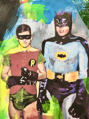 Peter Klashorst - Batman & Robin kopen? Bied vanaf 59!