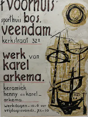 Karel Arkema - Collage - Karel en Henny Arkema - Groninger Ploeg kopen? Bied vanaf 650!