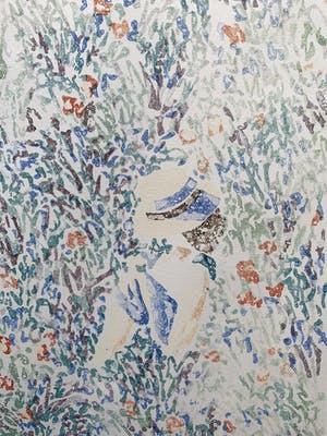 Veronica Nahmias - kleurenets | 'Zomergras' | 1984 kopen? Bied vanaf 70!