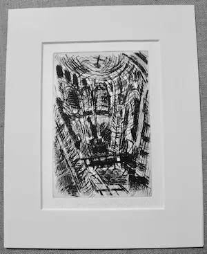 Jan de Beus - Ets uit kleine oplage "Commafray" (?) kopen? Bied vanaf 25!