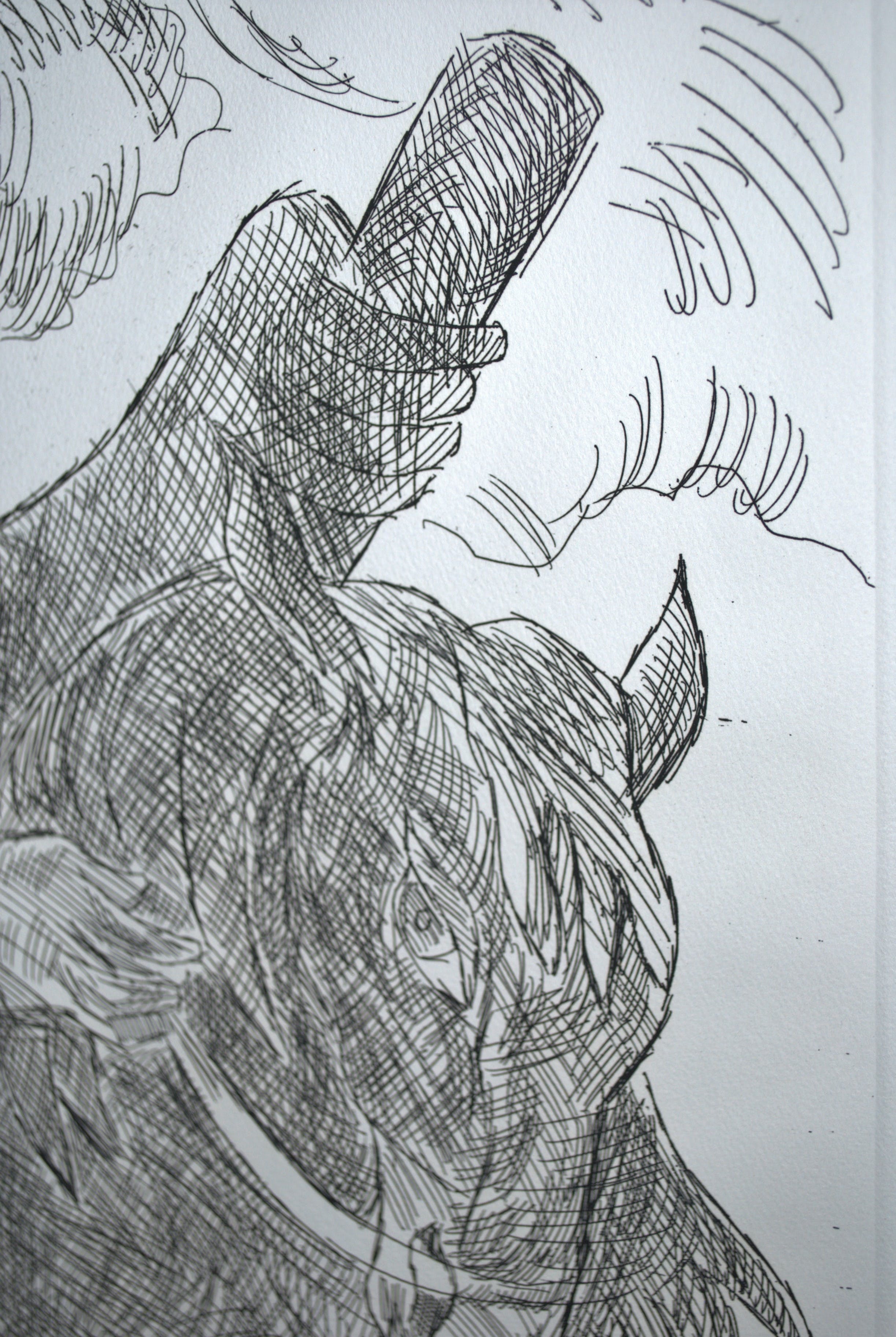 Jan Sierhuis - grote ets - ruiter  kopen? Bied vanaf 35!