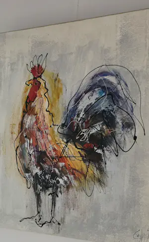 Caspar van Houten - kip van 80x80 kopen? Bied vanaf 225!