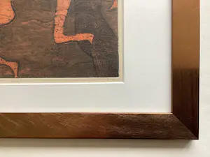 Mark Visione - Swim - kleuren ets - ingelijst kopen? Bied vanaf 65!