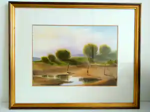 Ferenc Dezsö - Dromerig landschap verkauft für € 55!