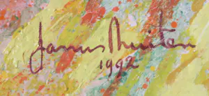 Janus Nuiten - Olieverf op doek, Twee landschappen kopen? Bied vanaf 100!